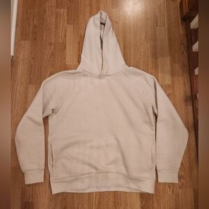Banana Republic Factory Hoodie Sweatshirt Cream Medium